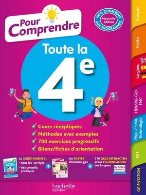 cover image of Pour Comprendre Toutes Les Matières 4E